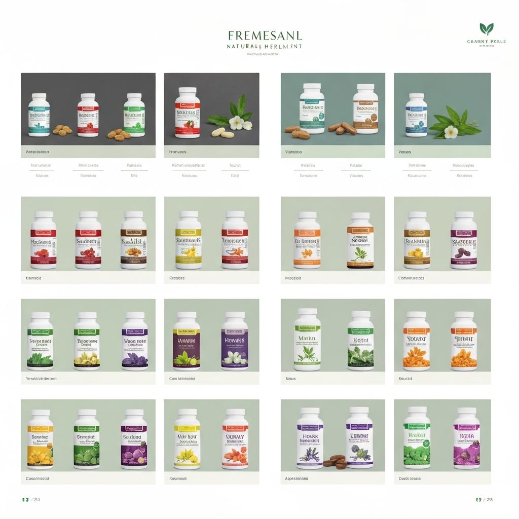 Product categories display