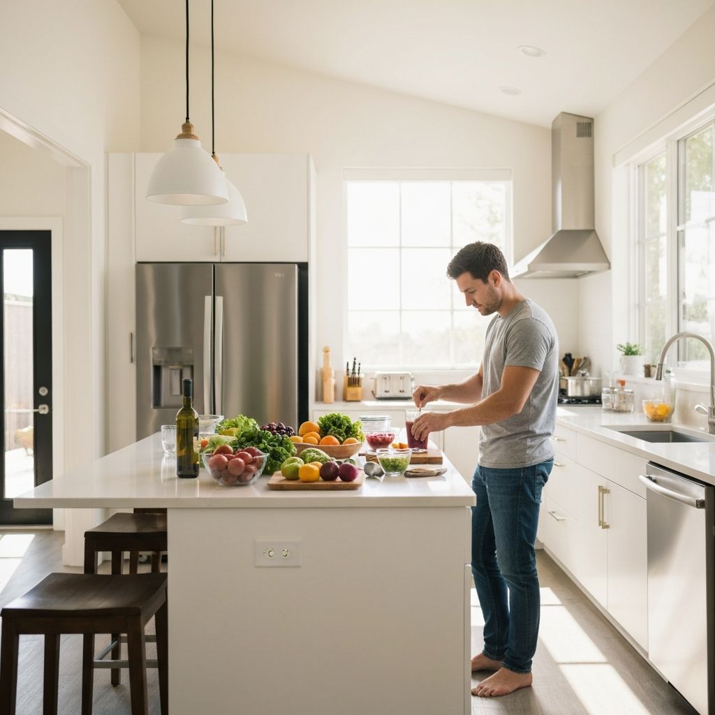 Morning routine with nutrition