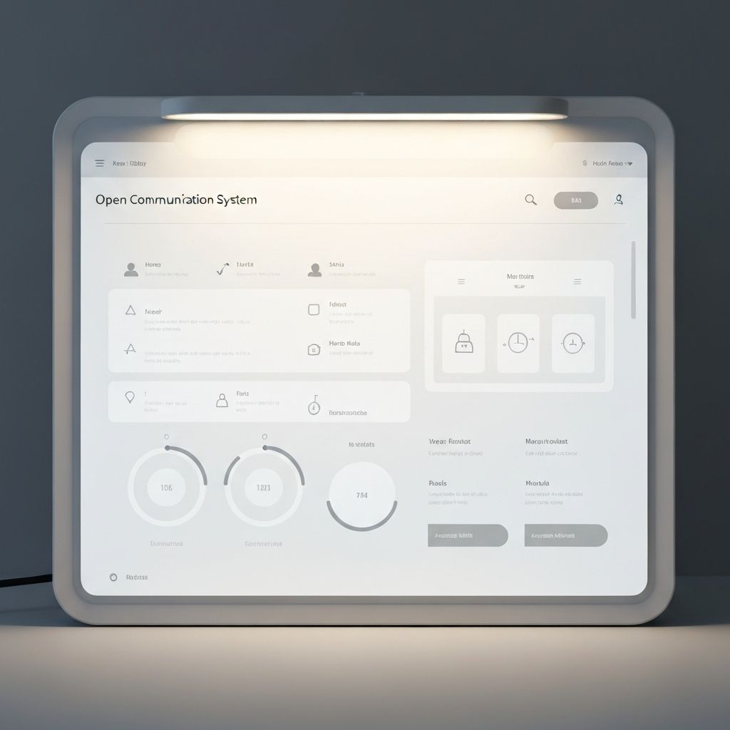 Clear information display